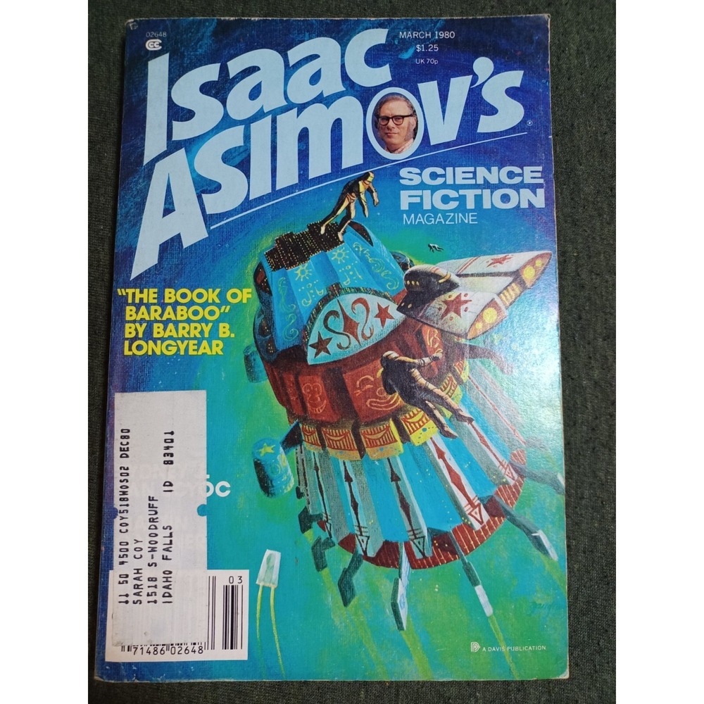 1980‎ Issac Asimov's Science Fiction Magazine March